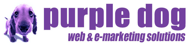 Purple Dog Header Logo